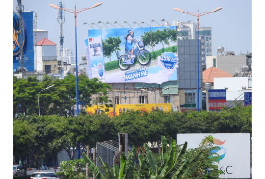 Mô Hình 3D Nestlé - Bear 256 Điện Biên Phủ - Hồ Chí Minh