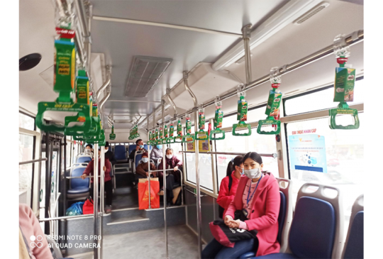 POSM Tay Nắm Xe Bus Milo