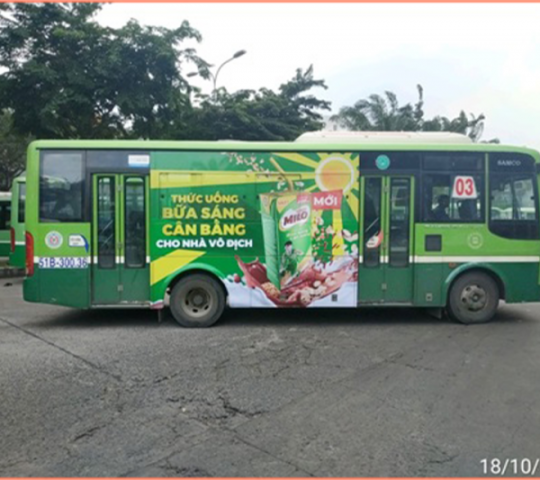 POSM Xe Bus Hà Nội, Hồ Chí Minh