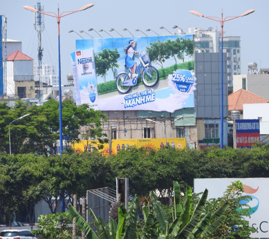 Mô Hình 3D Nestlé - Bear 256 Điện Biên Phủ - Hồ Chí Minh