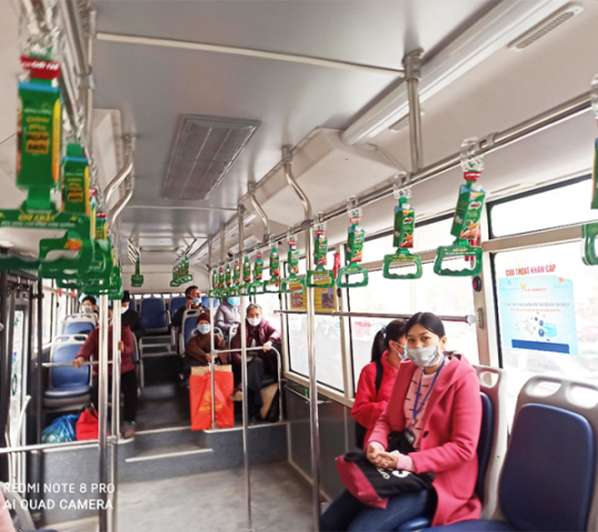 POSM Tay Nắm Xe Bus Milo